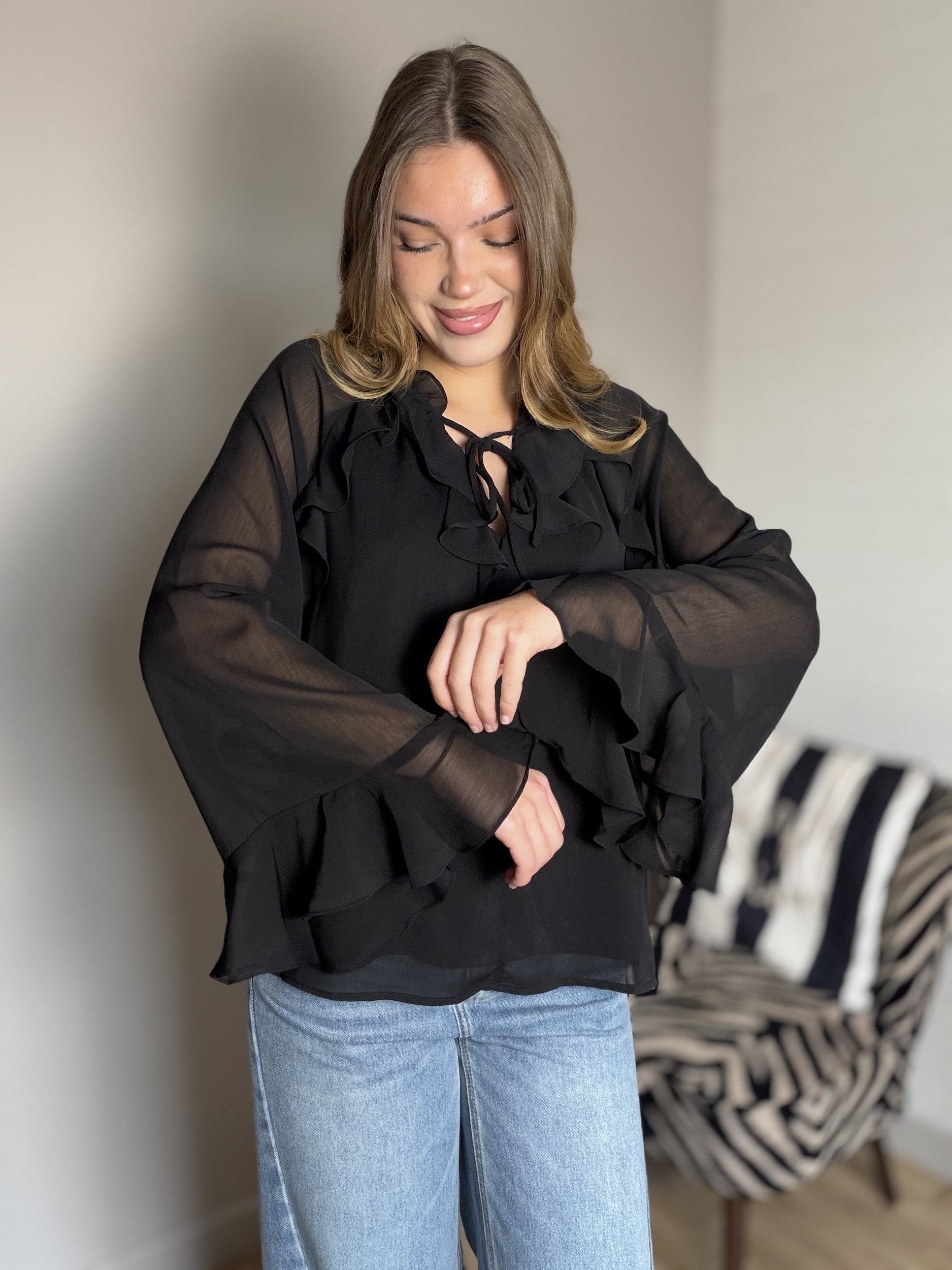 Blouse Elisa noire