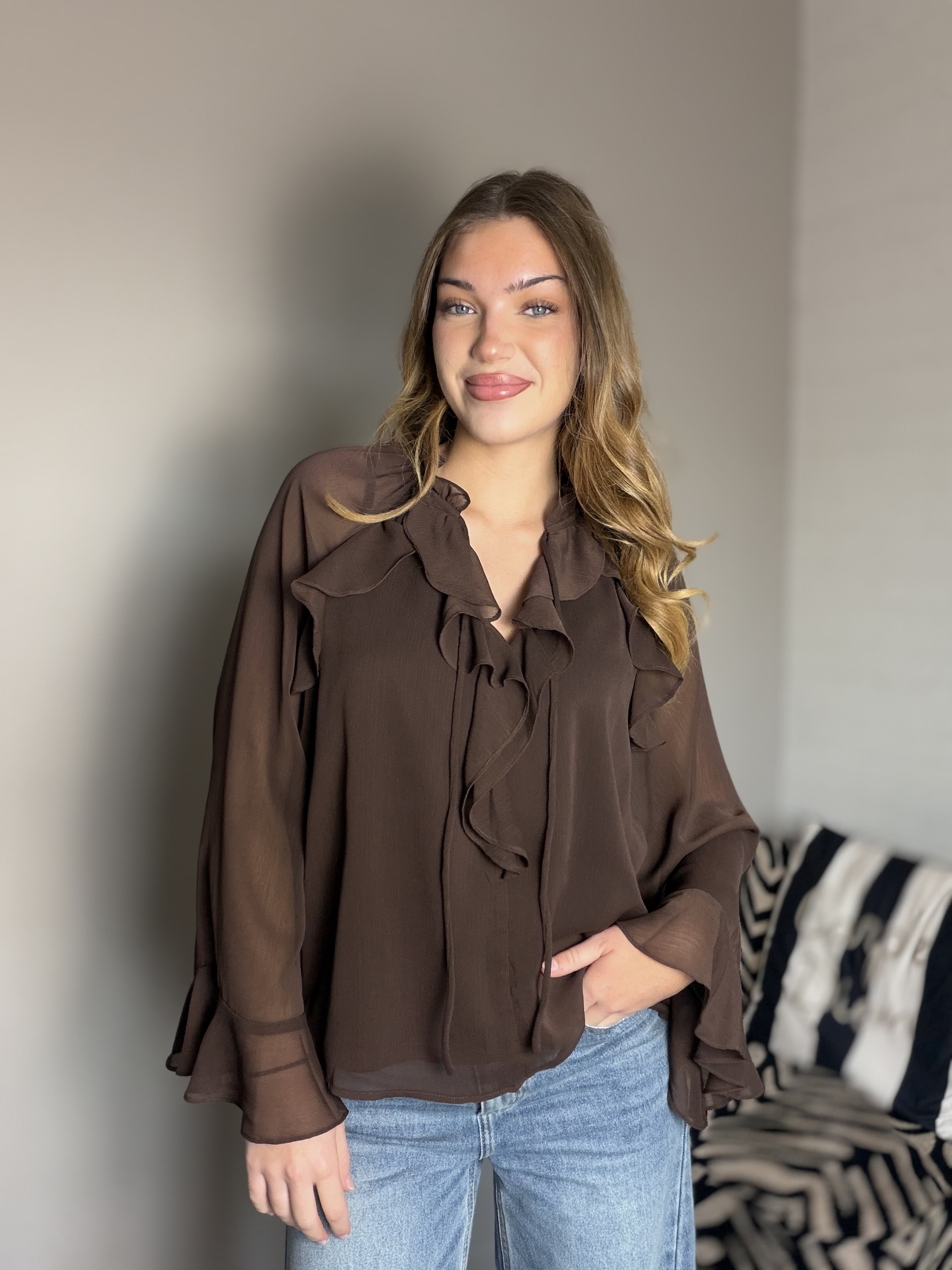 Blouse Elisa choco