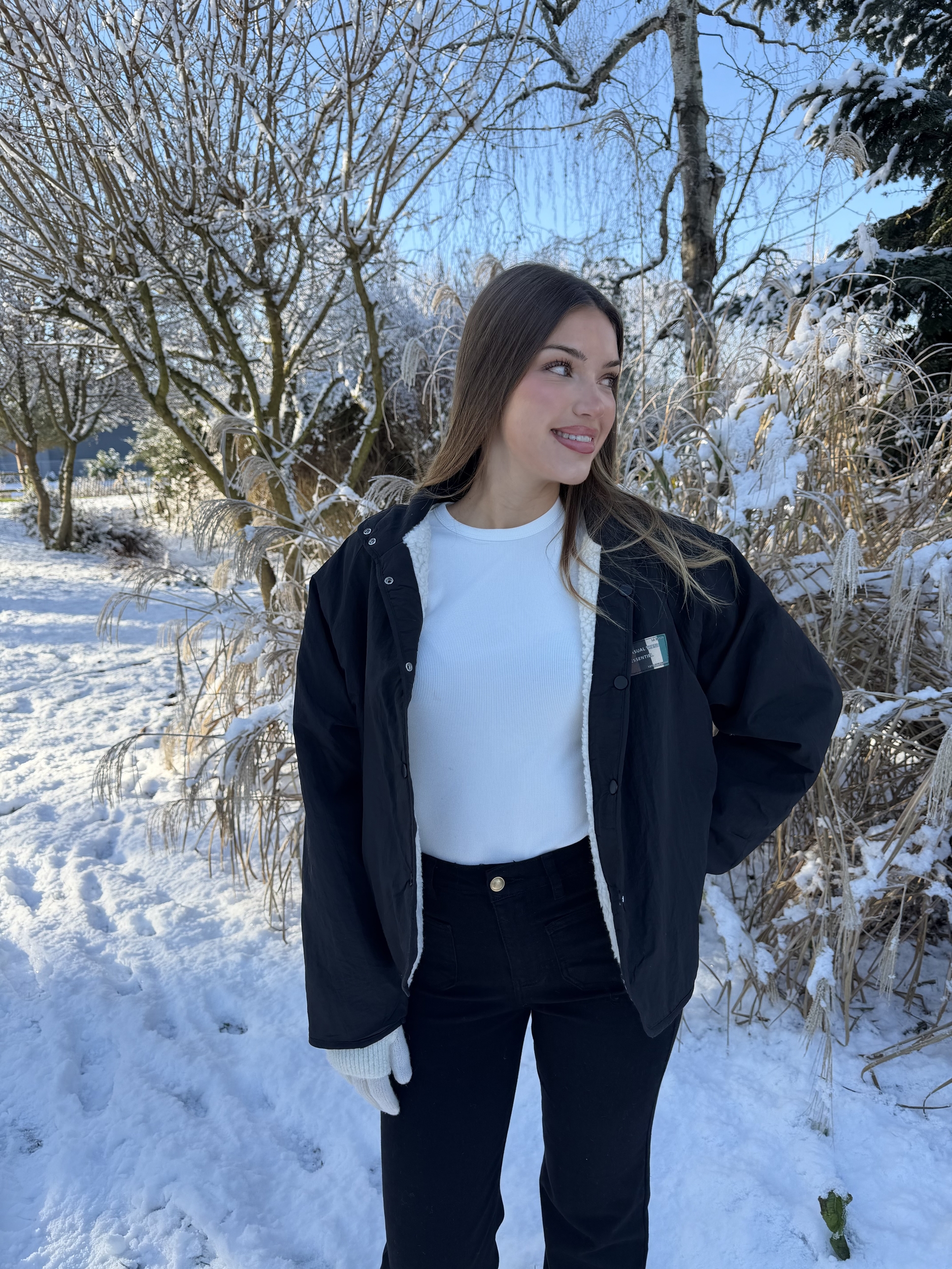 Veste réversible Eddy noir