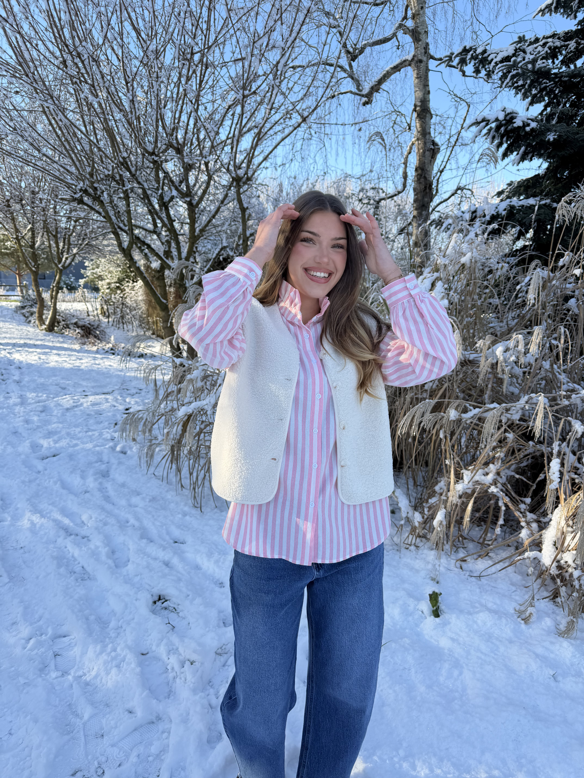 Gilet Hazel écru