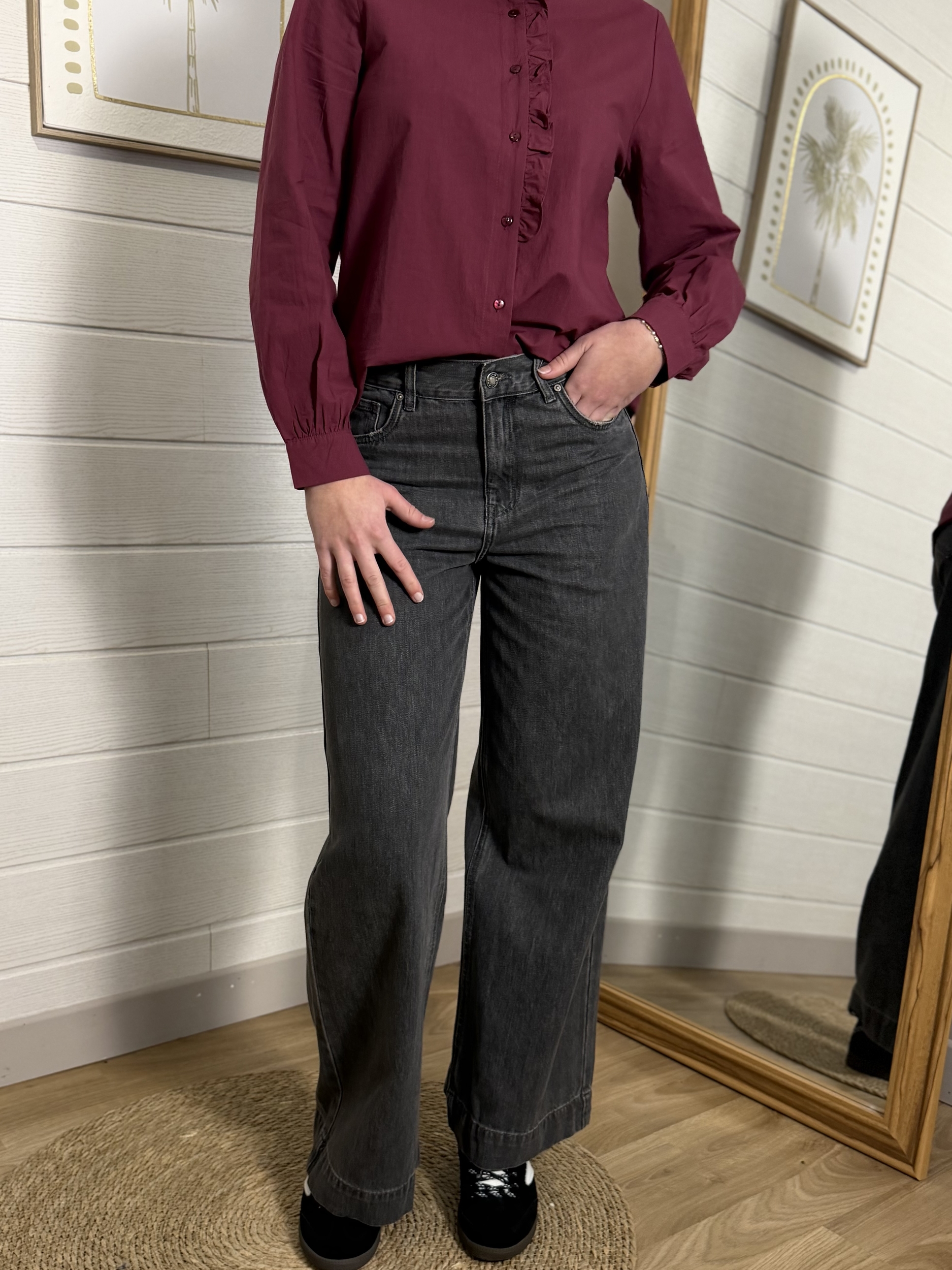 Jean Flin gris foncé