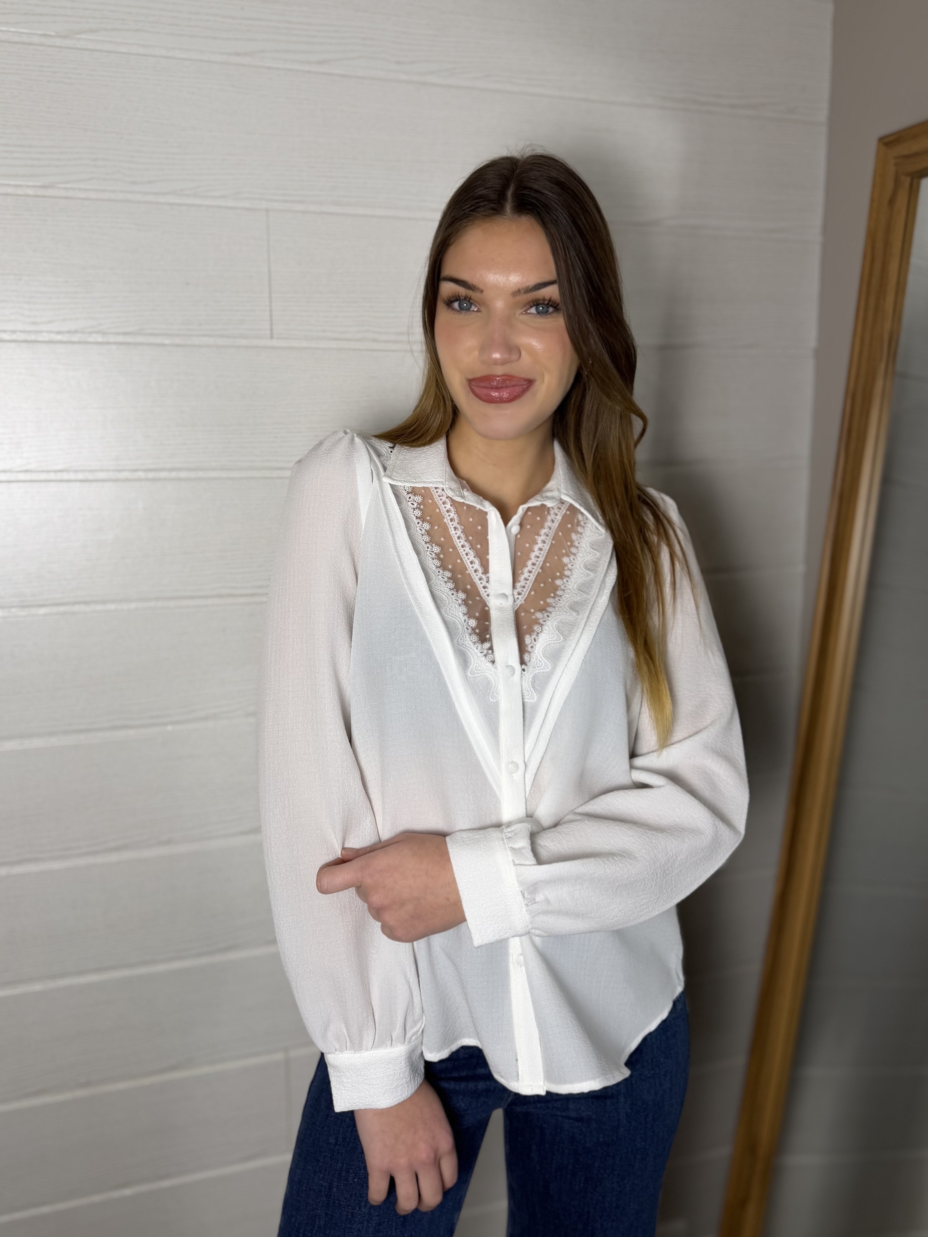 Chemise Gaby blanc
