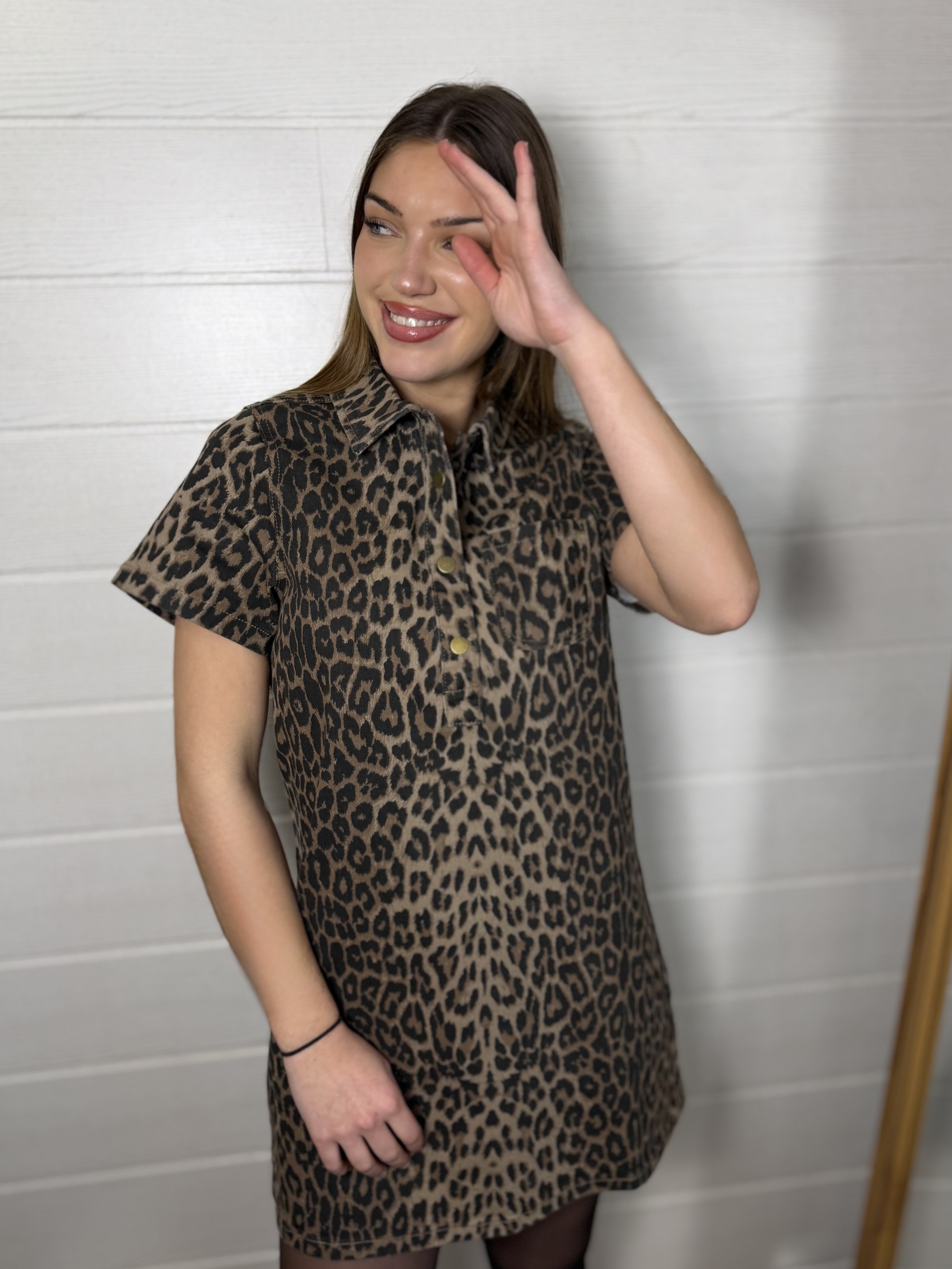Robe Aria léopard