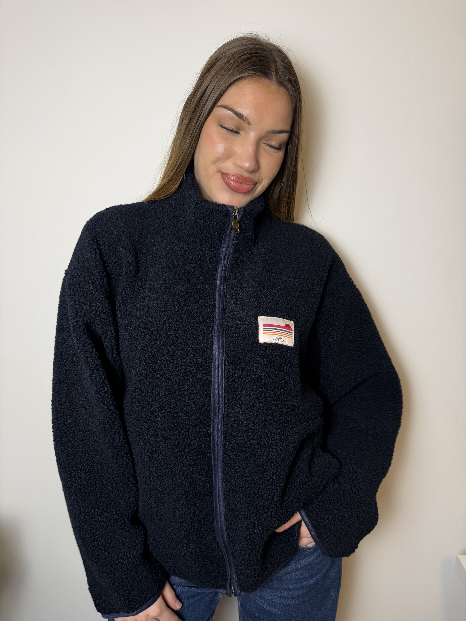Veste Izia bleu marine