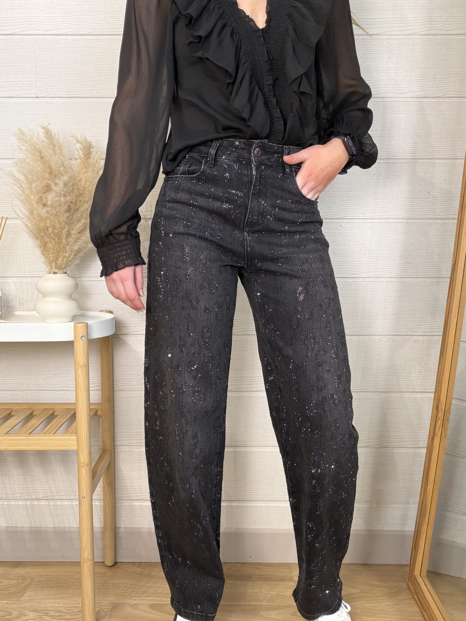 Jean Ali strass noir