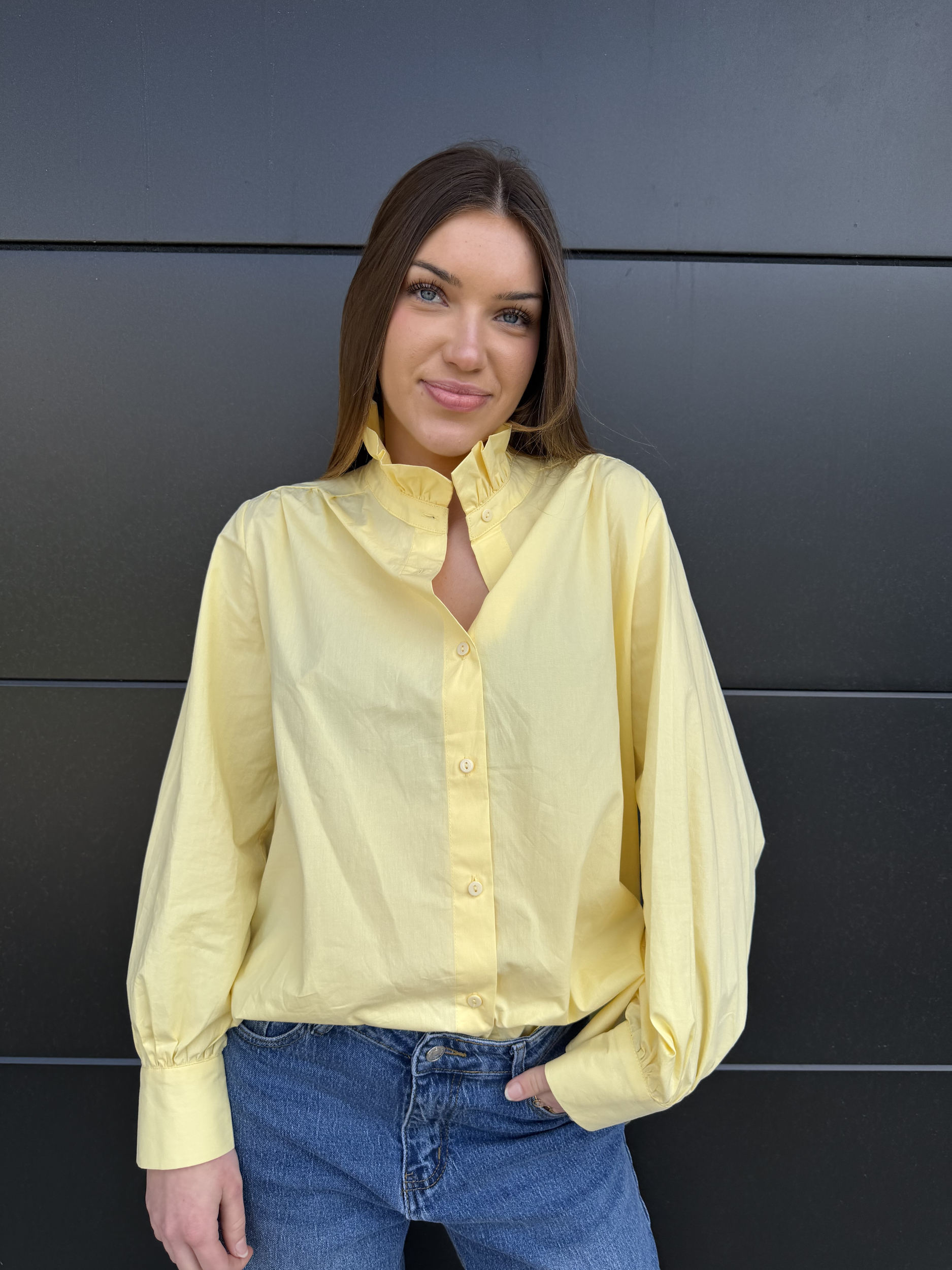 Chemise Zaya jaune