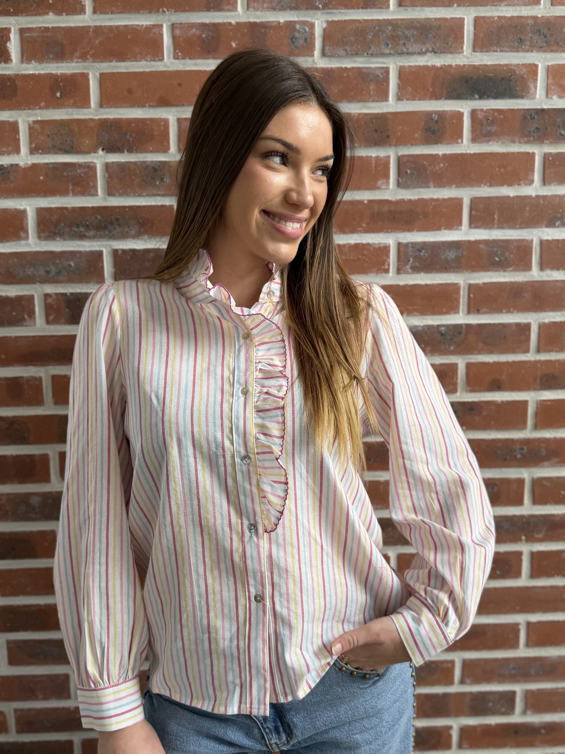 Chemise Nysa multicolore