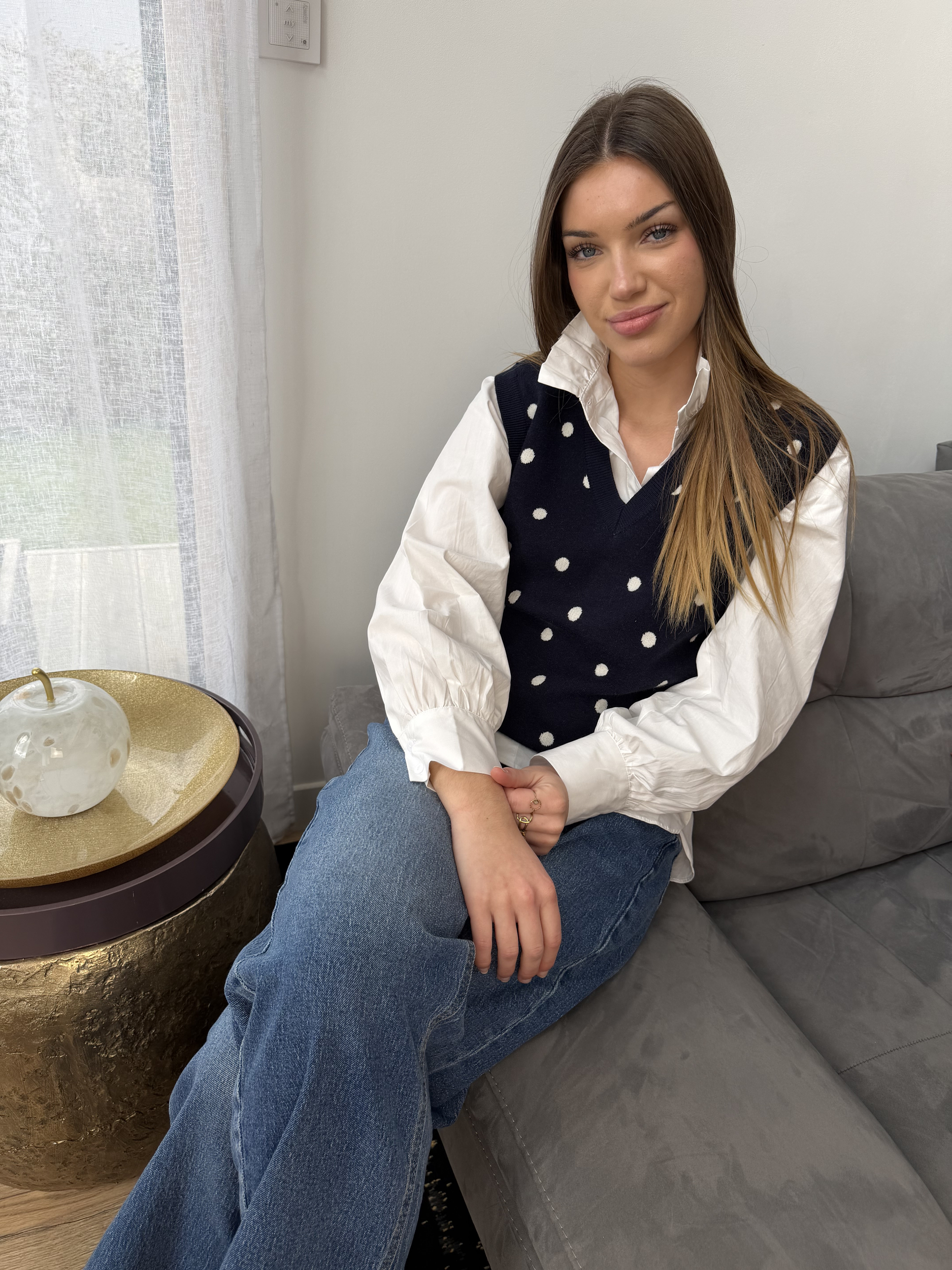 Pull sans manche Lior