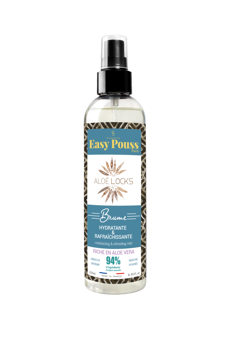 Easy Pouss ALOÉ LOCKS - Brume HYDRATANTE & RAFRAÎCHISSANTE