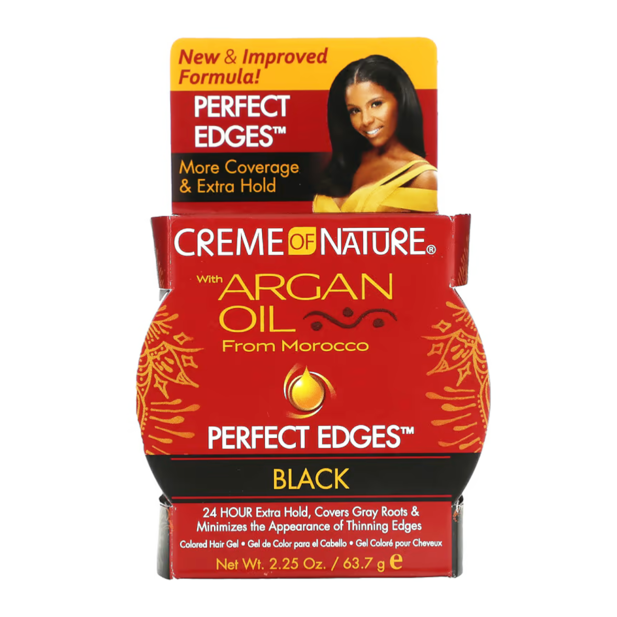 Creme of nature Argan Oil Perfect Edges Black