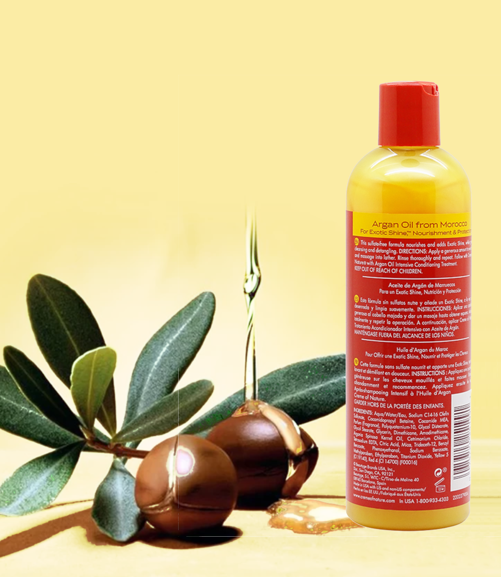 Sulfate Free Moisture &amp; shine Shampoo 03