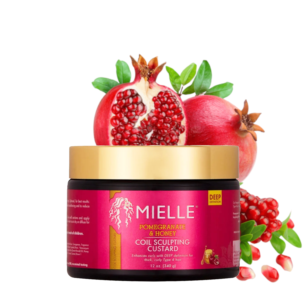 Mielle Pomegranate &amp; Honey Coil Sculpting Custard 02