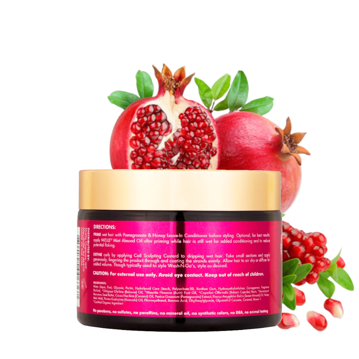 Mielle Pomegranate &amp; Honey Coil Sculpting Custard 03