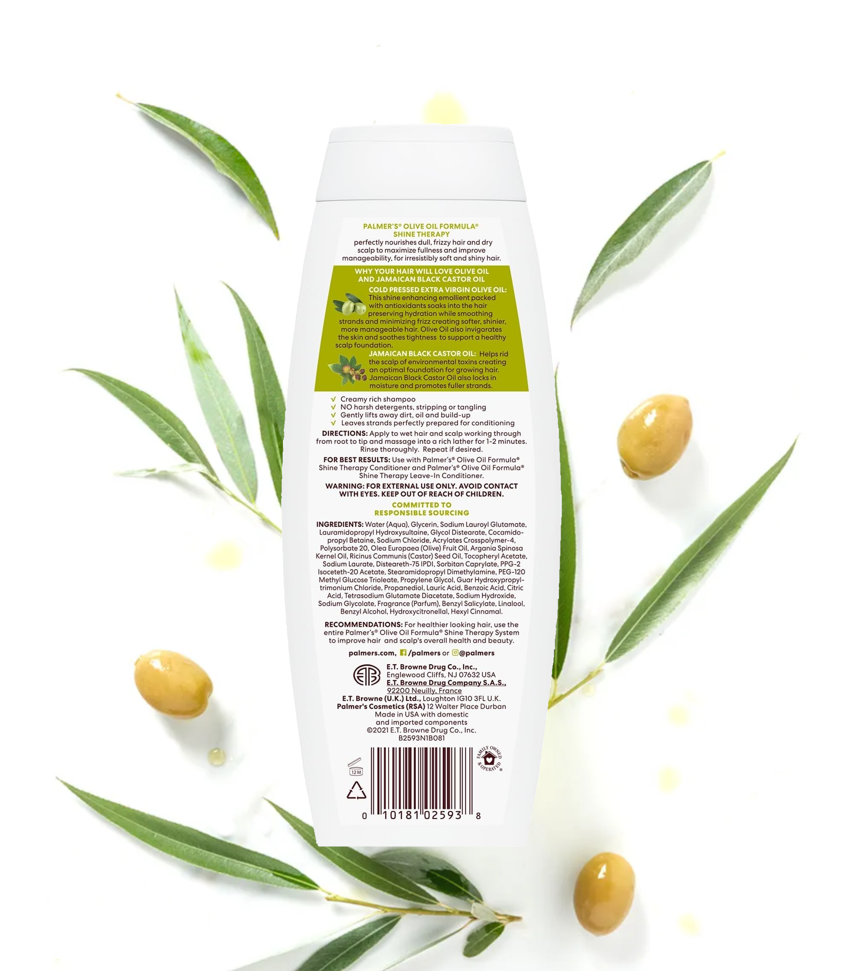 Palmers Olive Oil Formula Smoothing Shampoo 03