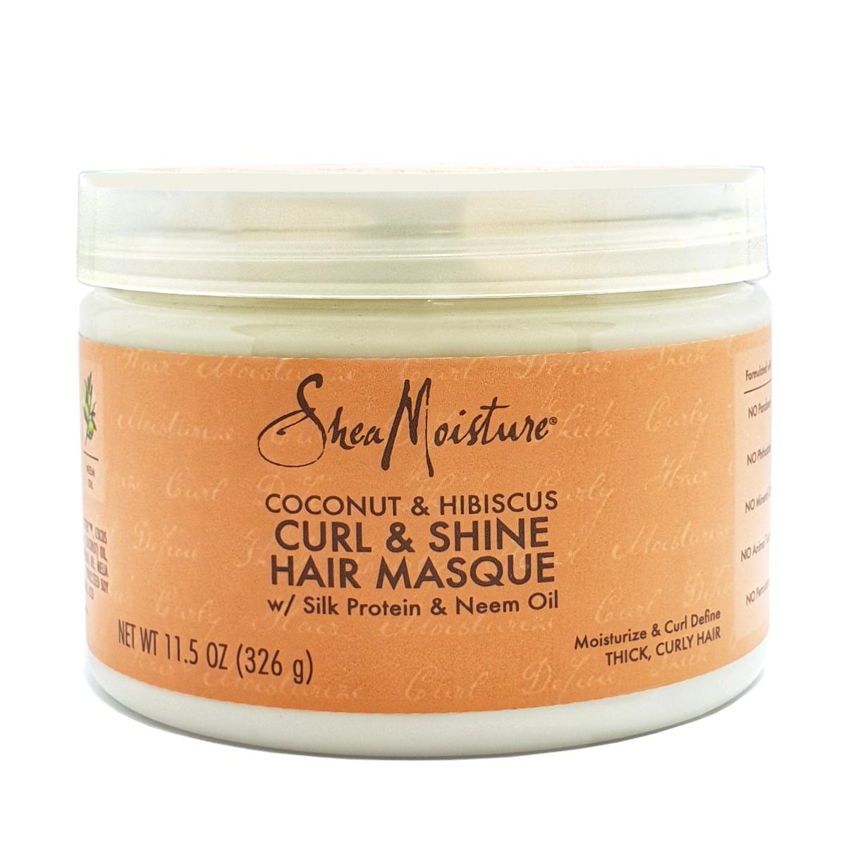 Shea Moisture COCONUT & HIBISCUS CURL & SHINE HAIR MASQUE