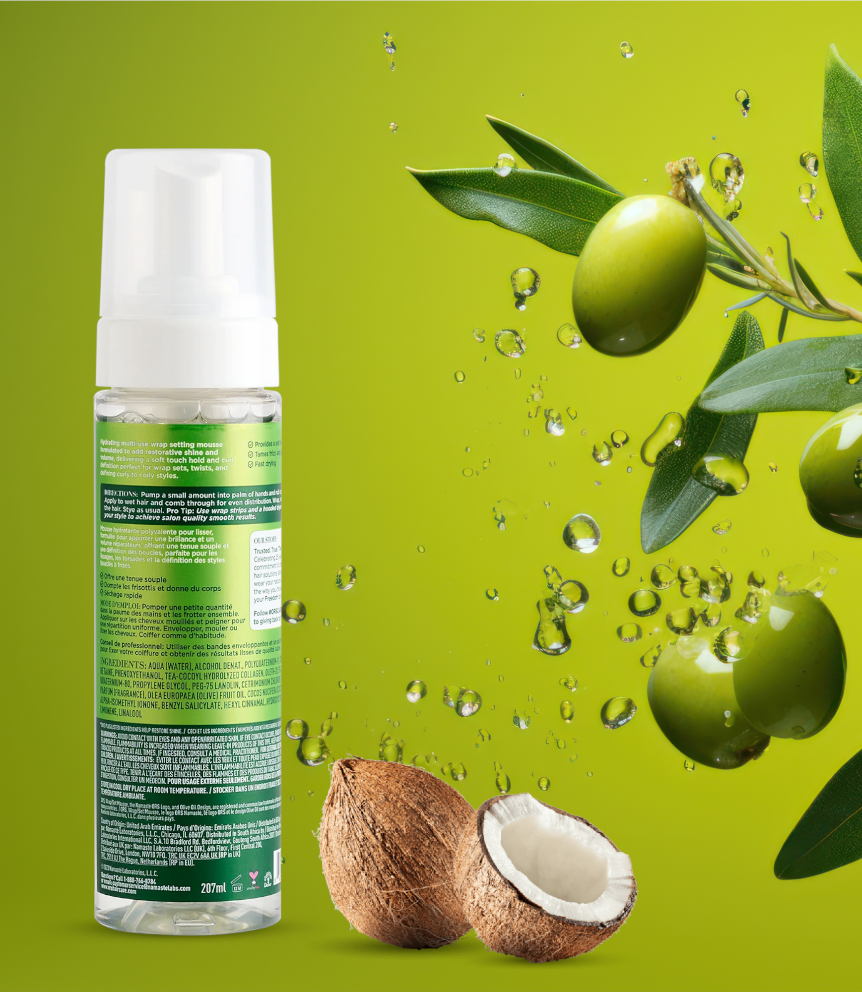 ORS Olive oil Mousse Coconut Oil 03