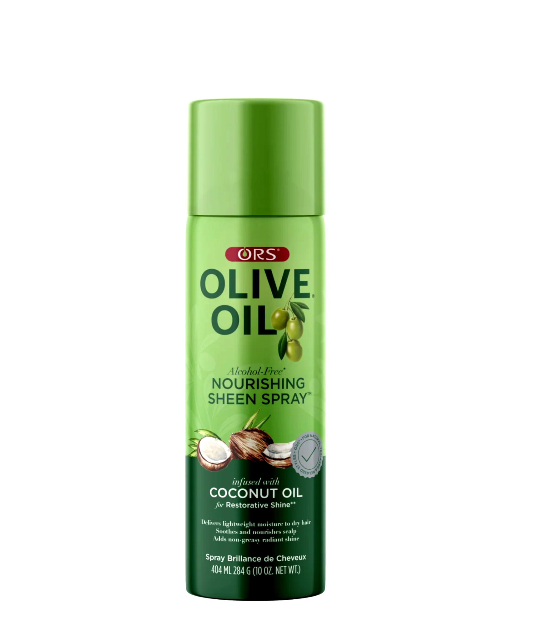 ORS Olive Oil Nourishing Sheen Spray infused with Coconut Oil 404ml 01