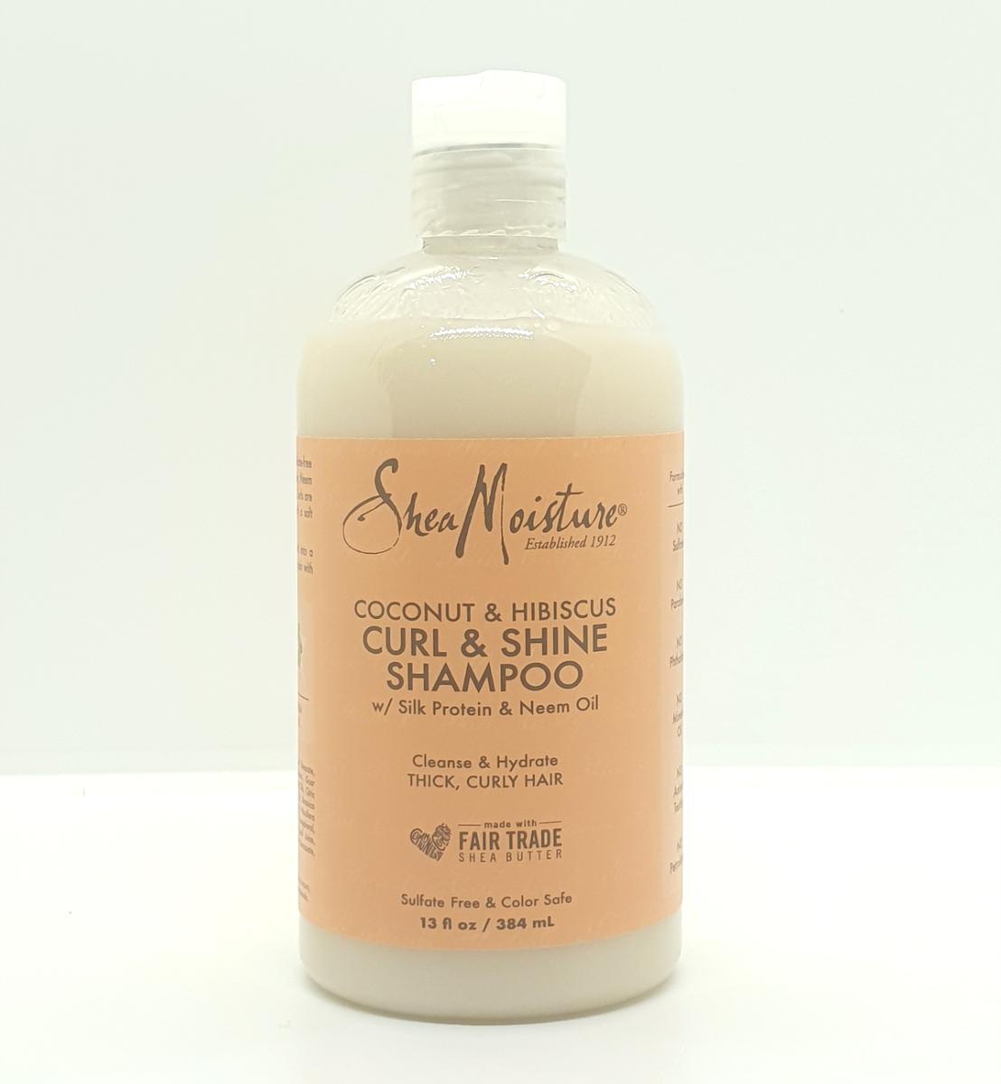 Shea Moisture COCONUT & HIBISCUS CURL & SHINE SHAMPOO