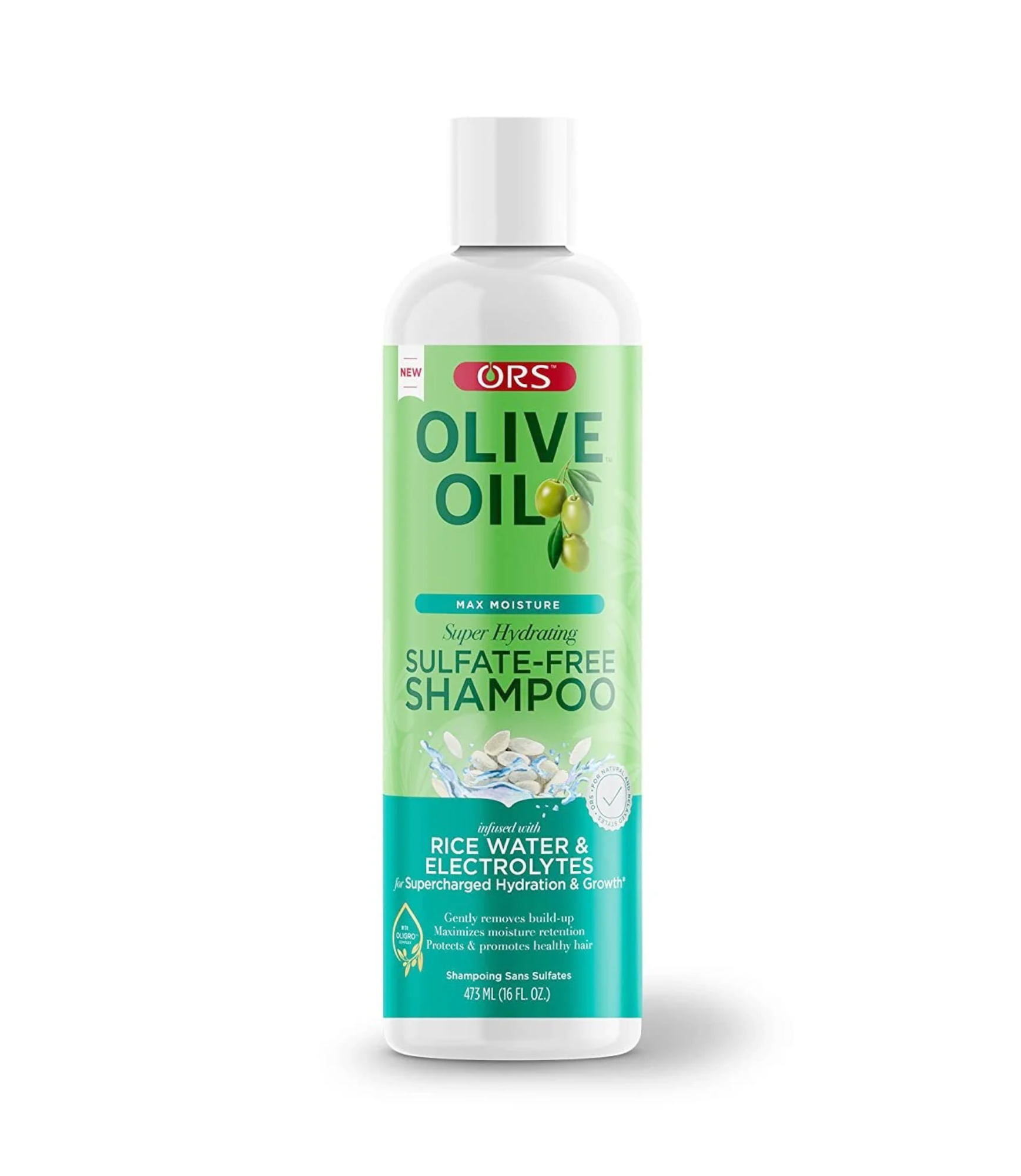 ORS Olive Oil Max Moisture Super Hydrating Sulfate-Free Shampoo