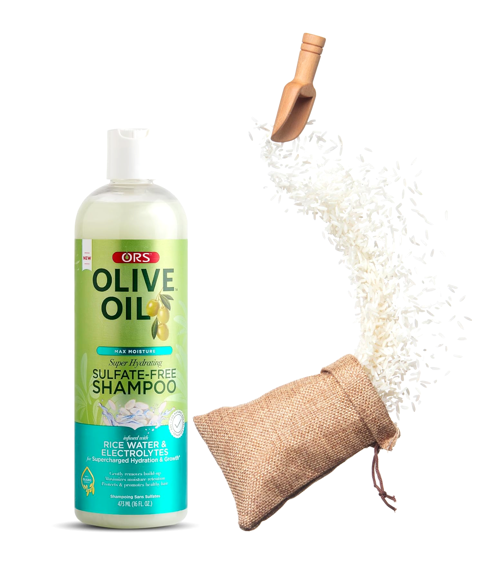 ORS Olive Oil Max Moisture Super Hydrating Sulfate-Free Shampoo 02