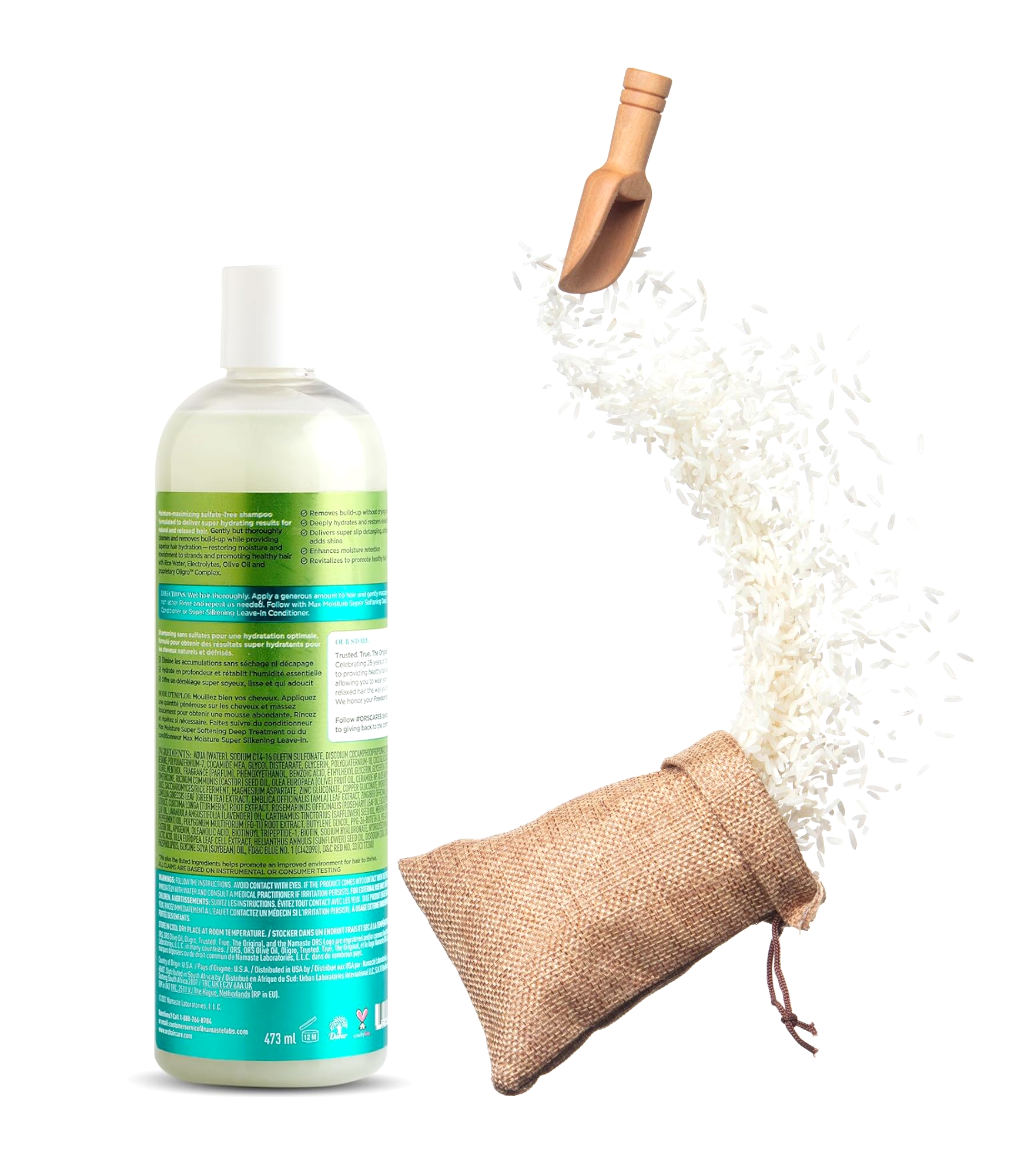 ORS Olive Oil Max Moisture Super Hydrating Sulfate-Free Shampoo 03
