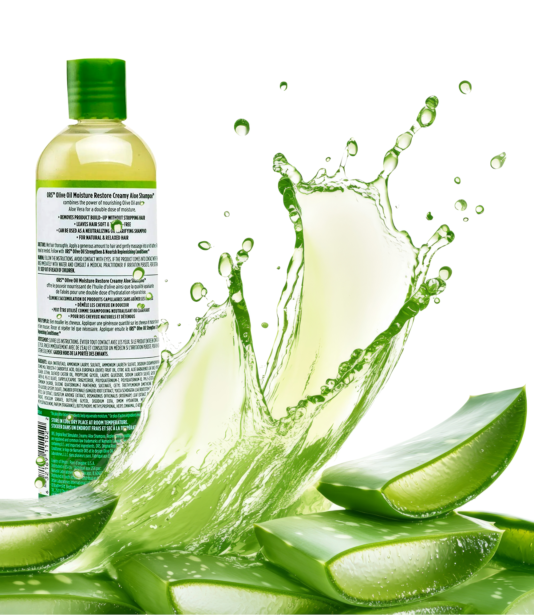 ORS Olive Oil Moisture Restore Creamy Aloe Shampoo Infused with Aleo Vera 03