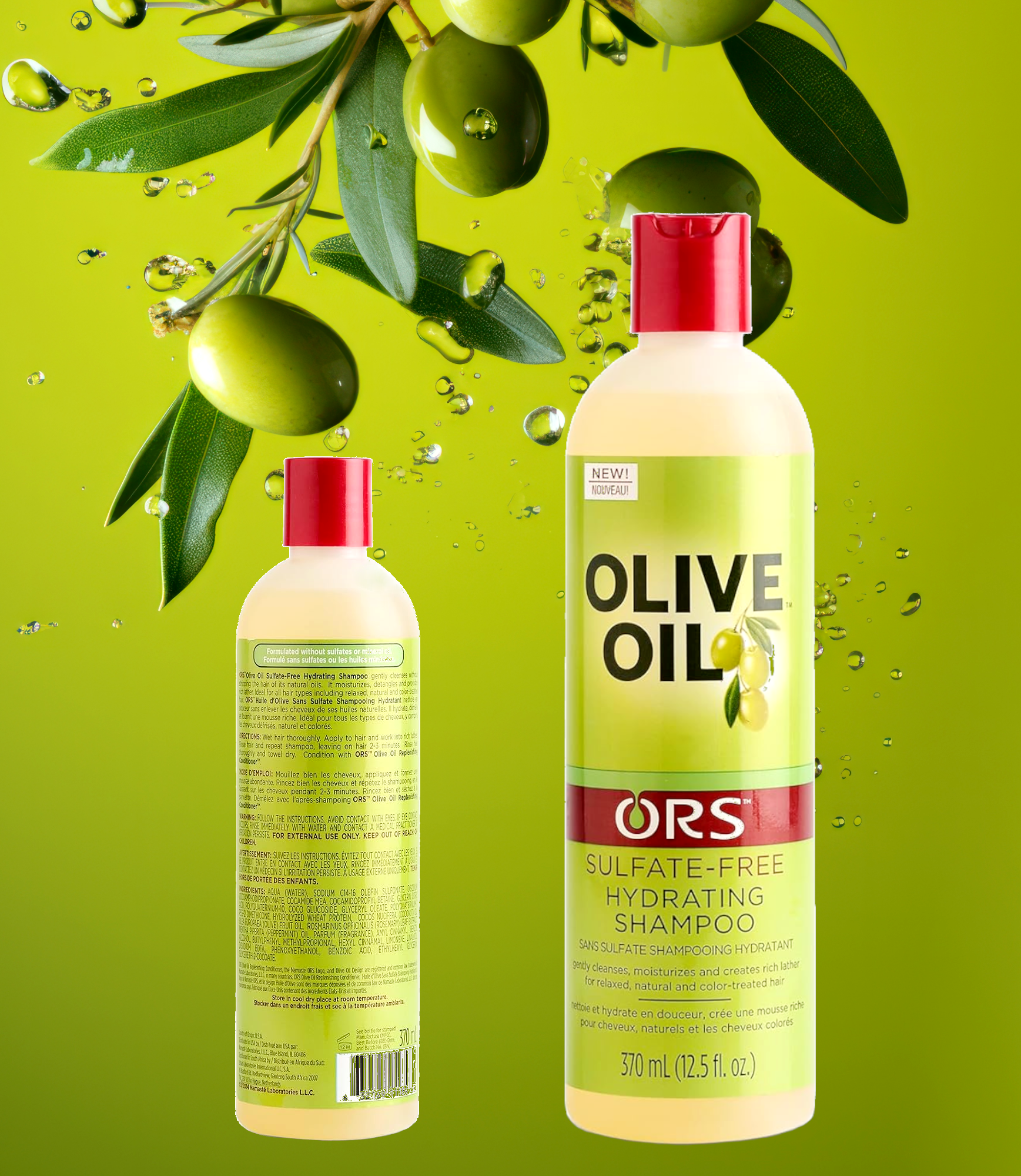 ORS Olive Oil Sulfate-Free Hydrating Shampoo 02