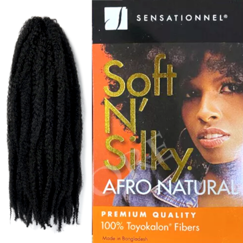 Sensationnel Soft N\' Silky Afro Twist Braid