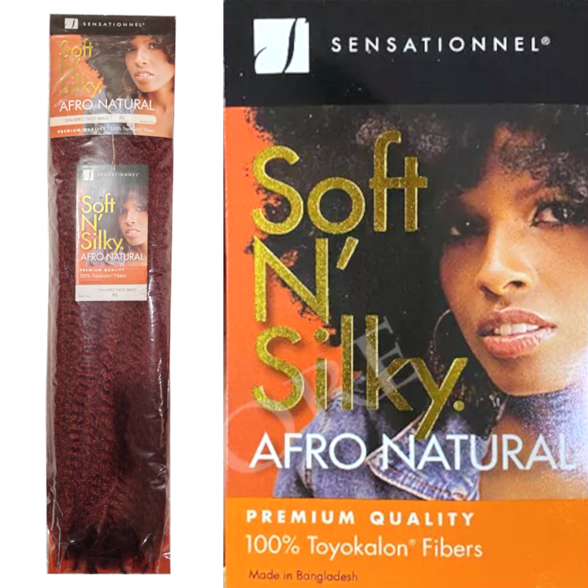 Soft N Silky Afro Twist Braid BG