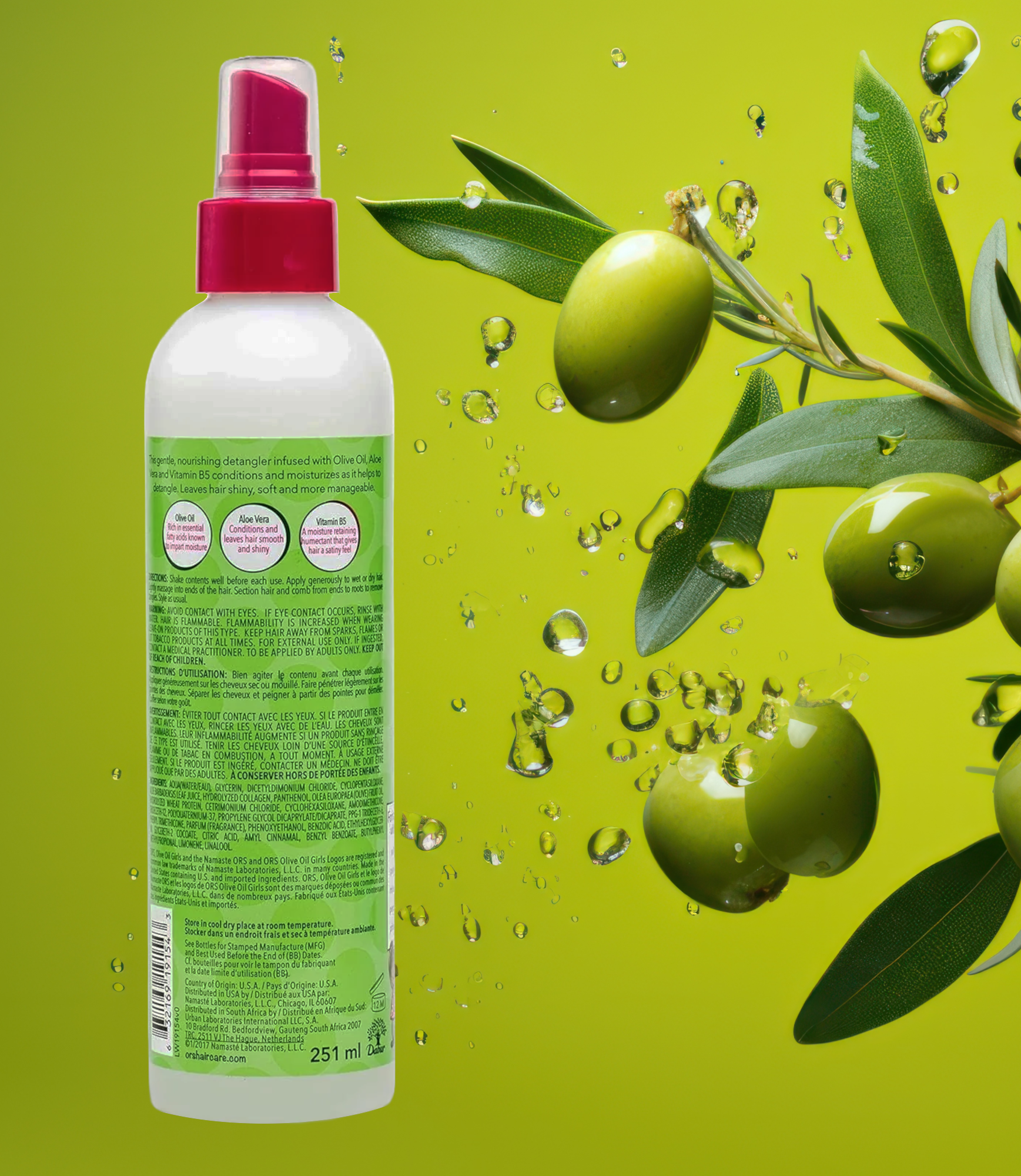 ORS Olive Oil Girls Leave-In Conditioning Detangler 03