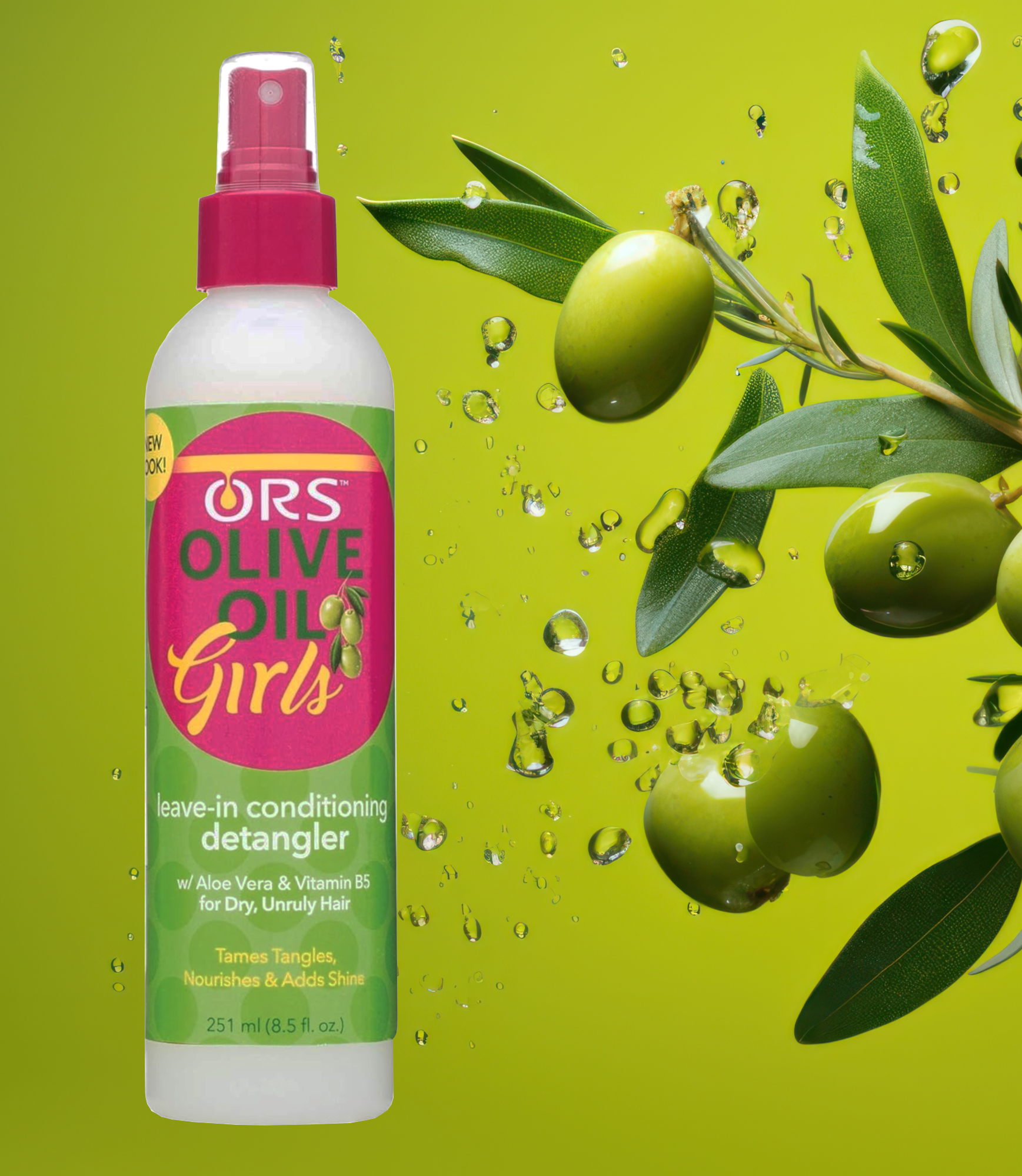 ORS Olive Oil Girls Leave-In Conditioning Detangler 02