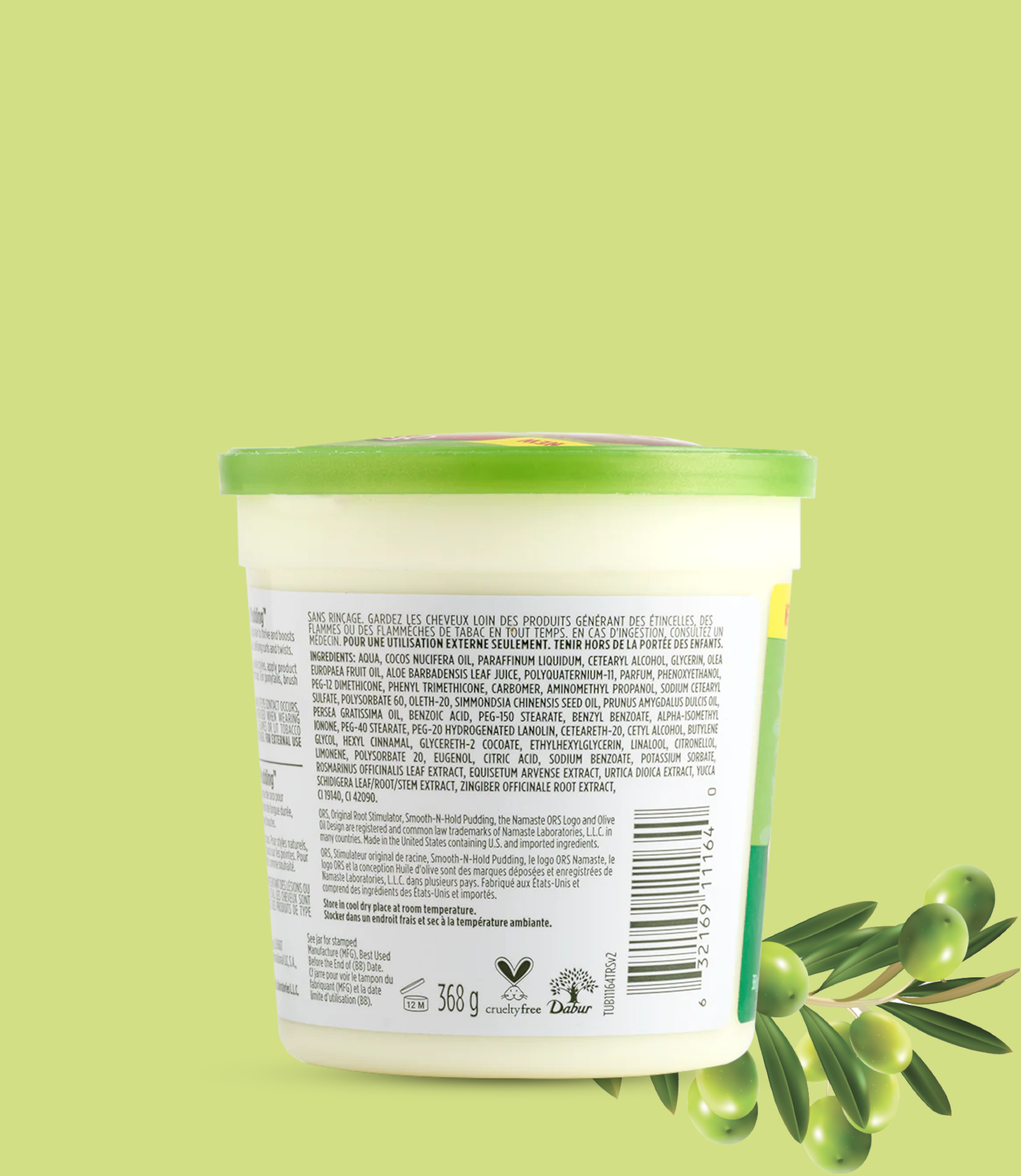 Organic Root Stimulator Olive Oil Smooth-n-Hold Pudding 04