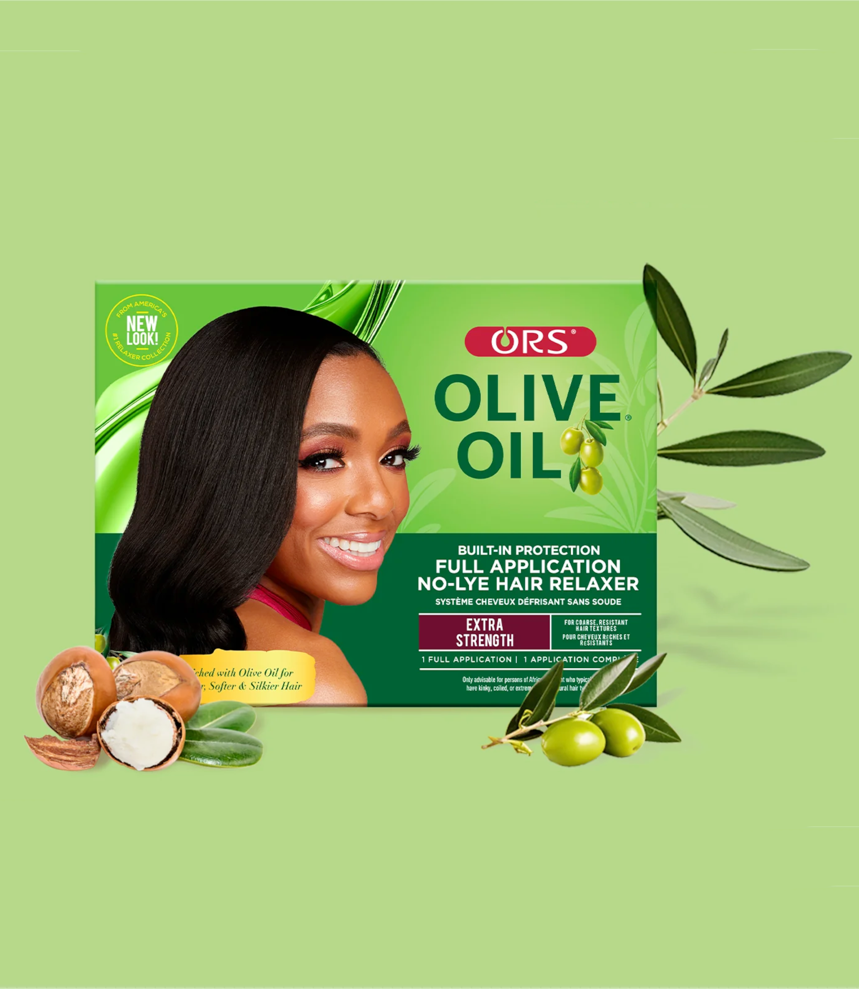 Organic Root Stimulator Olive Oil No Lye Relaxer, Extra Strength 03