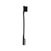 Brosse et peigne à cils et Sourcils Black