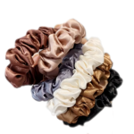 Bandes élastique doux de cheveux chouchous 02