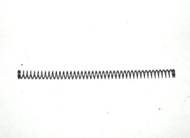 Ressort récupérateur d\'origine, d\'époque de Pistolet RUBY