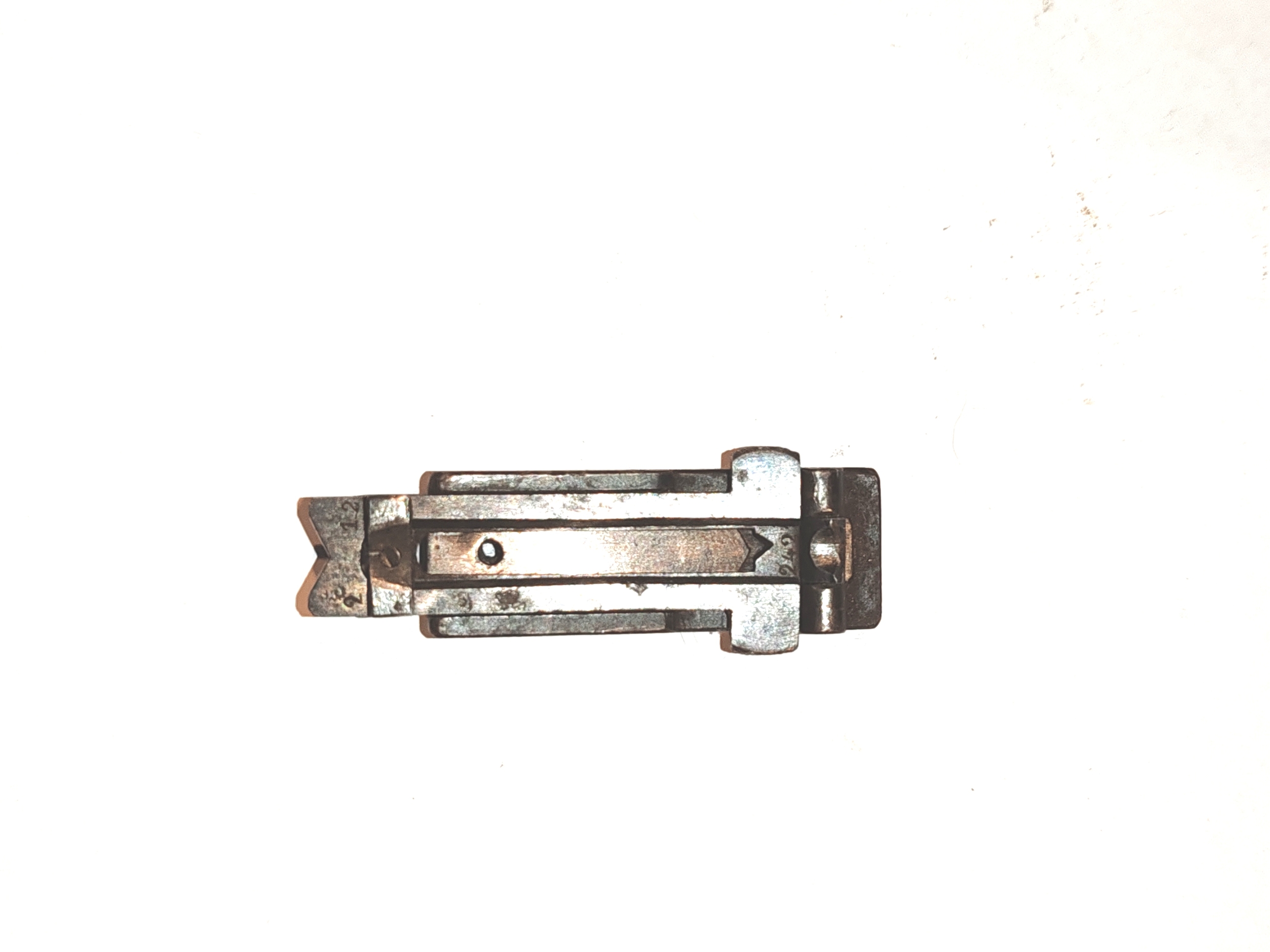 Hausse de Fusil Chassepot modifie Gras model 1866/74