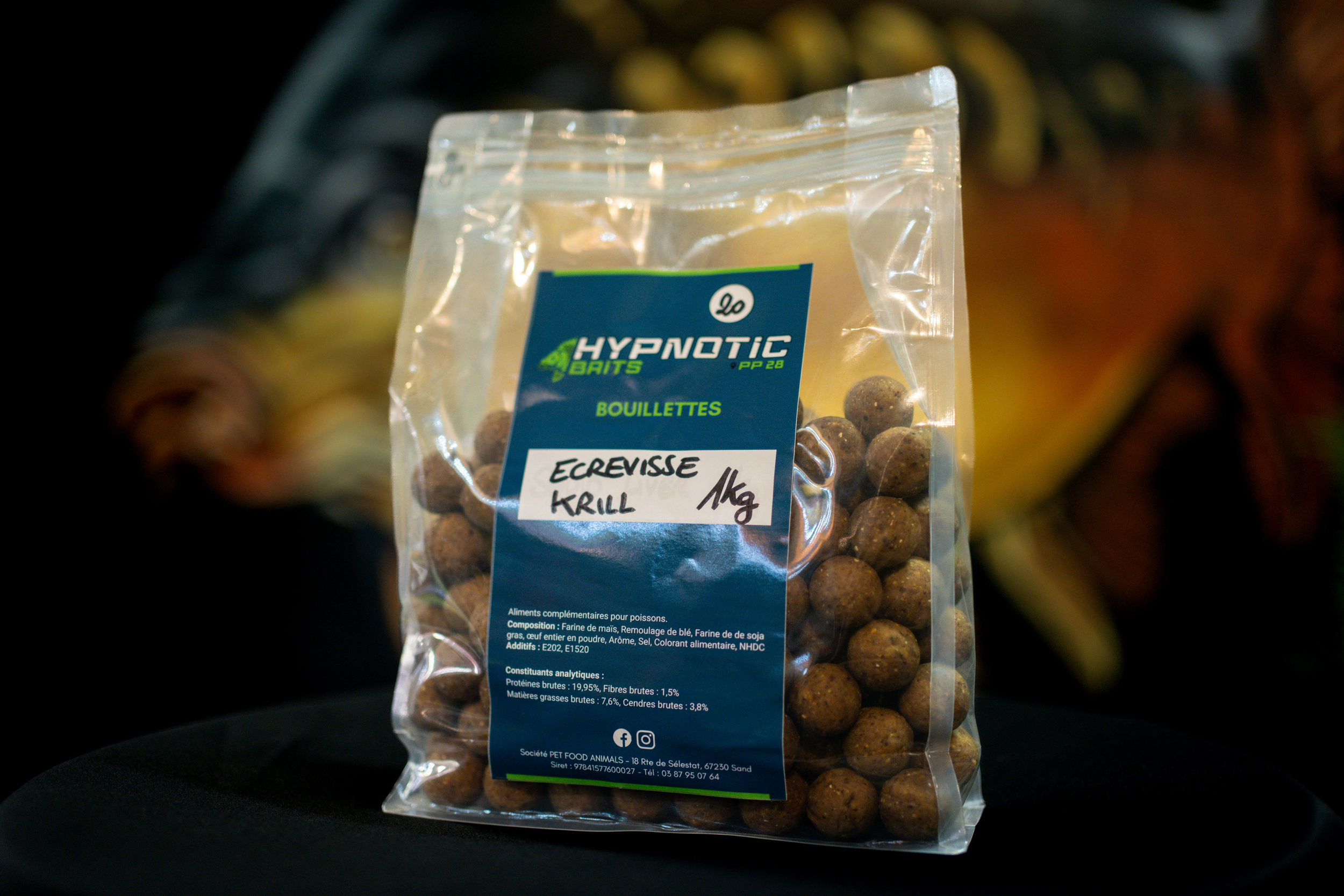 Hypnotic Baits sachet de bouillettes ULTRA ECREVISSE KRILL