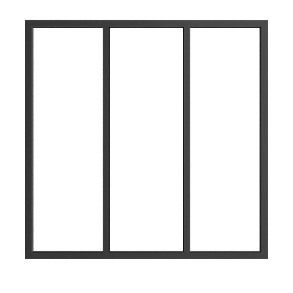Profil Plat En Aluminium 30x2 Mm – Longueur 2500 Mm, Laqué RAL 9005 Noir Intense Mat – Fabriqué En Italie
