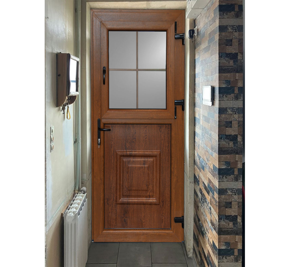 porte fermiere en pvc interieur