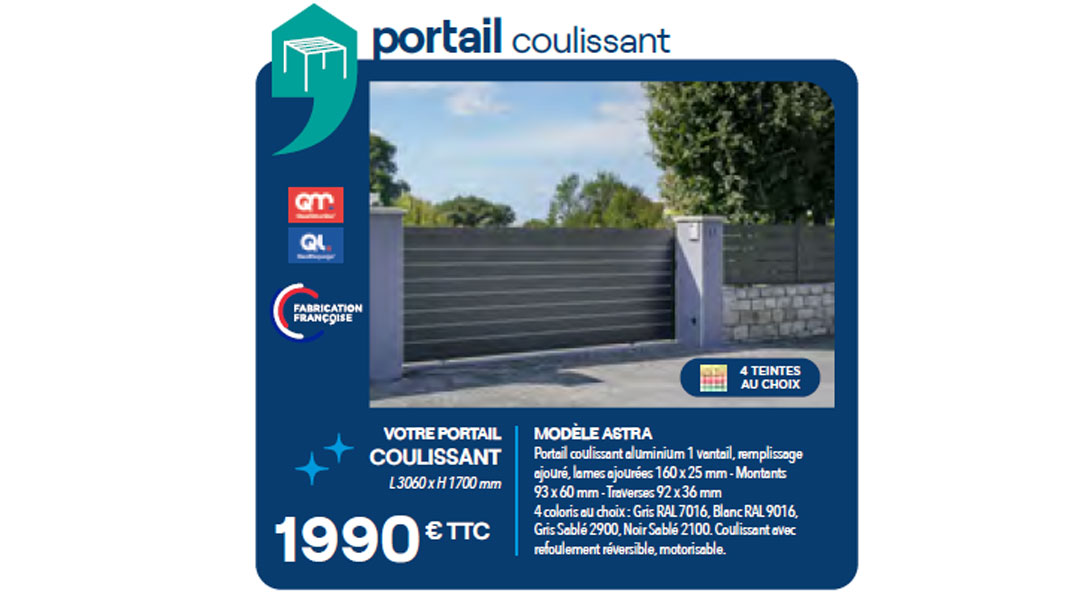 portail coulissant astra