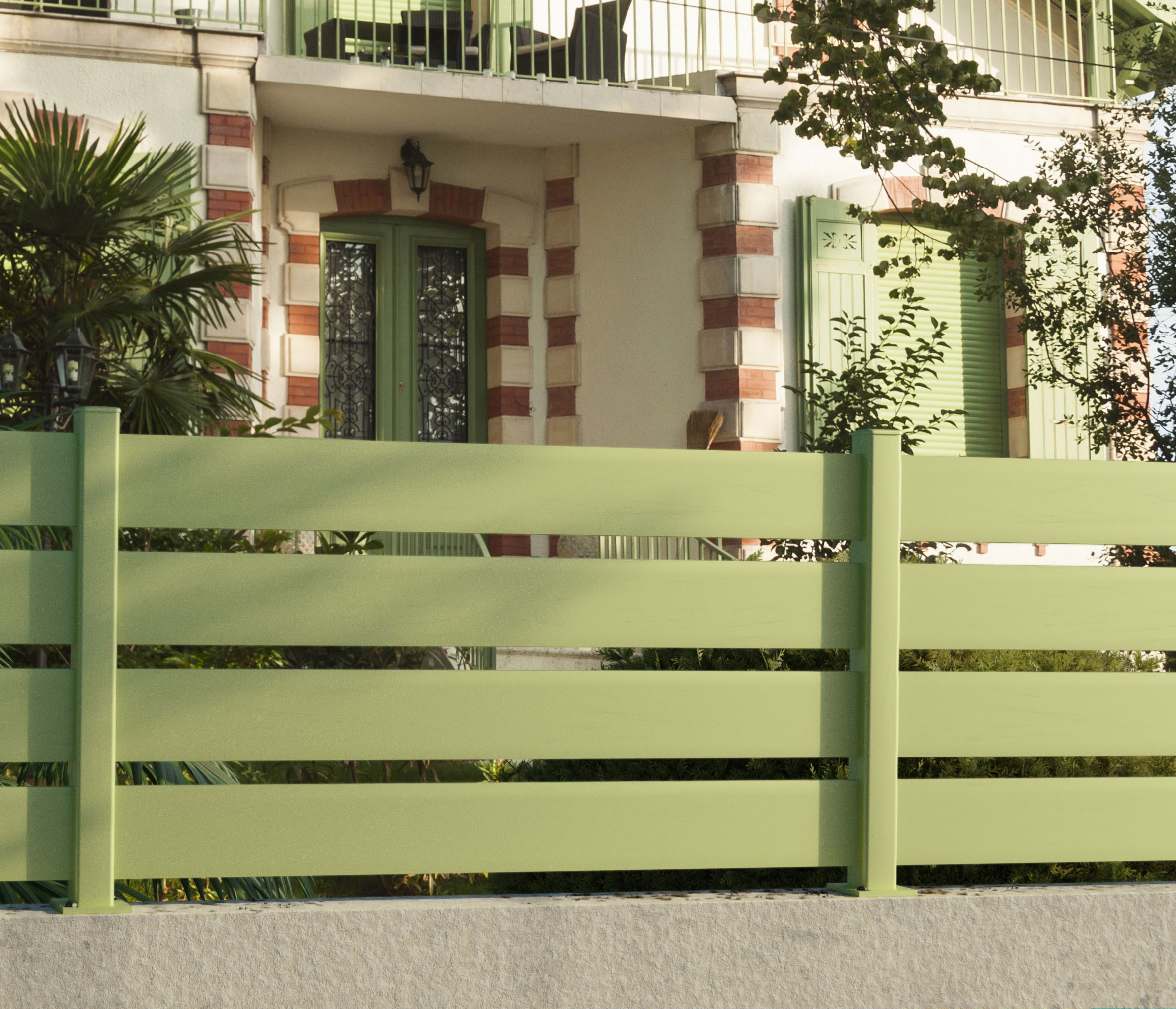 Cloture aluminium