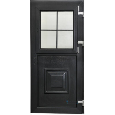 porte-fermiere-grise-7016-gauche-poussant-195-x-90