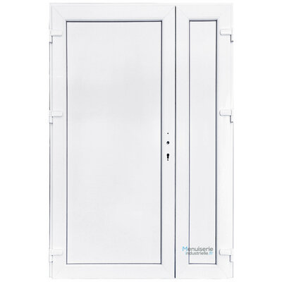 porte-de-service-tierce-pvc-pleine-205-x-120-poussant-droit
