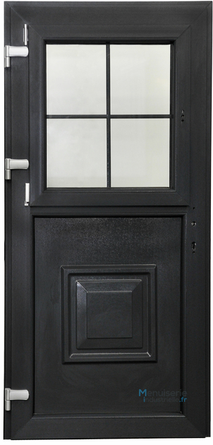 porte-fermiere-grise-7016-droite-poussant-195-x-90