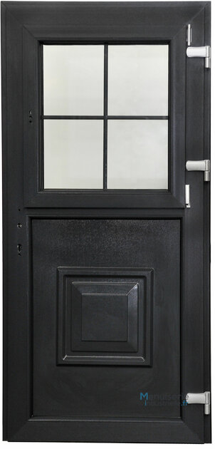 porte-fermiere-grise-7016-gauche-poussant-195-x-90