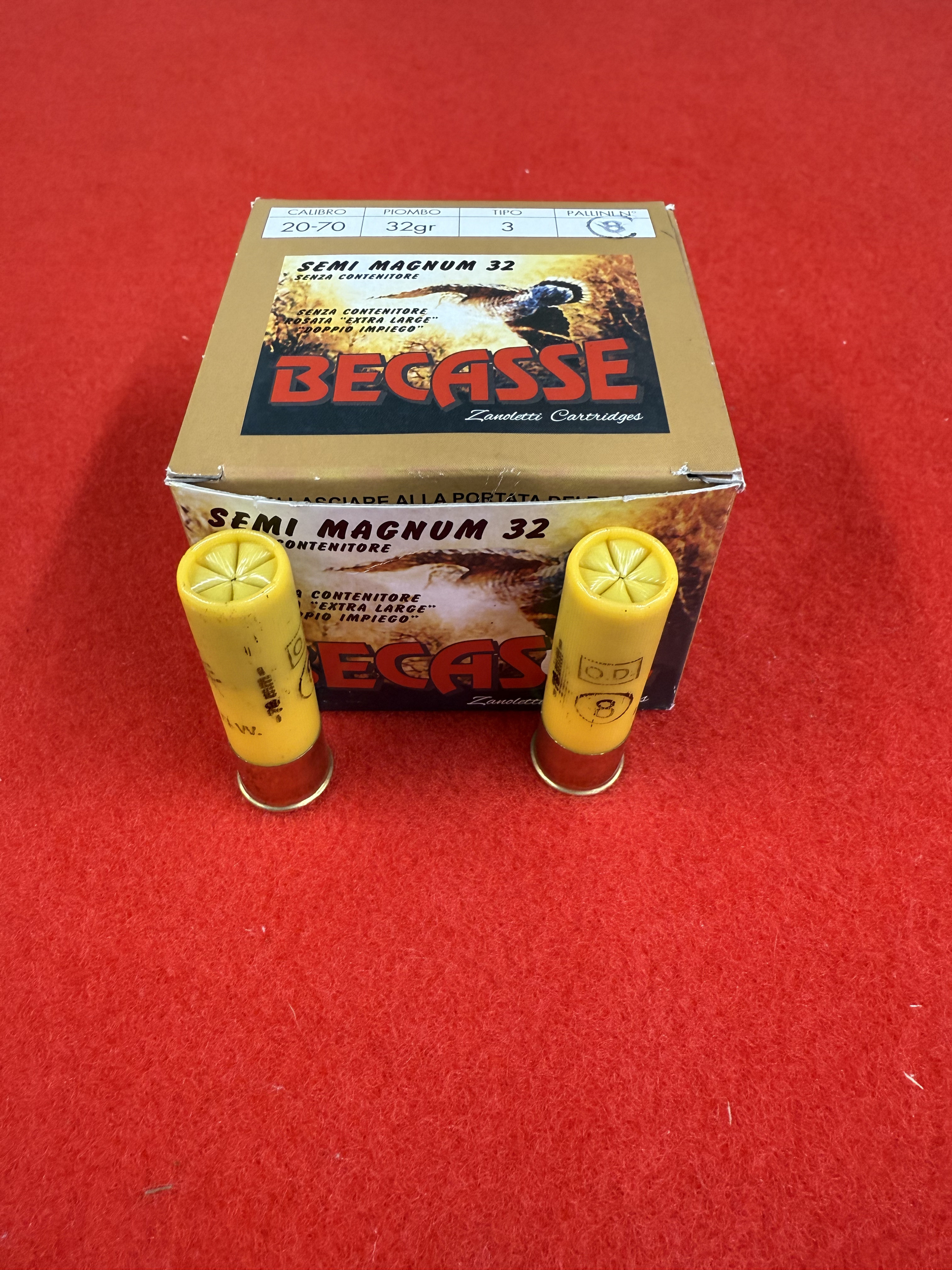 Cal.20 Semi-Magnum Becasse (Boîte 25)