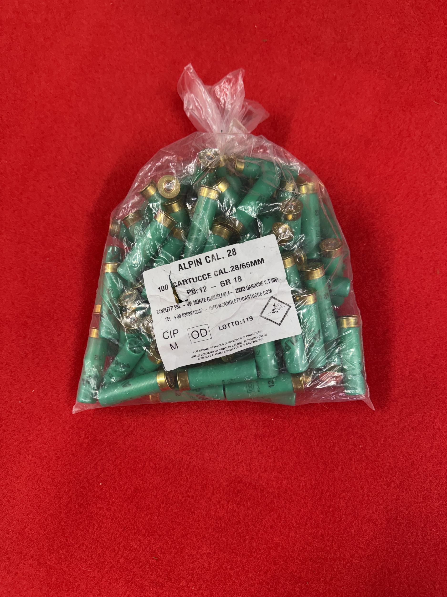 Cal.28 ALPIN (Sachet 100)