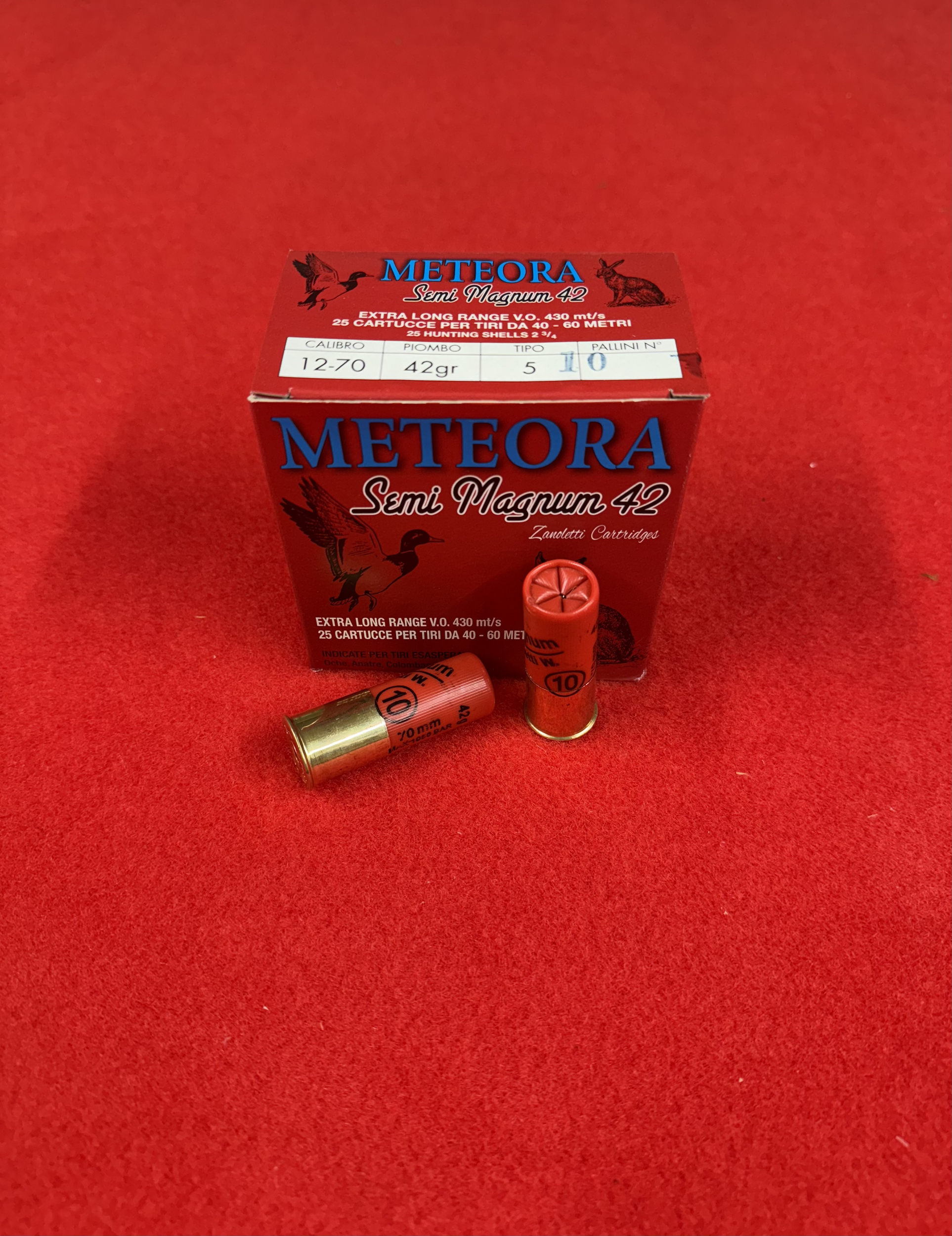 Cal.12 Meteora Semi-Magnum 42gr (Boîte 25)