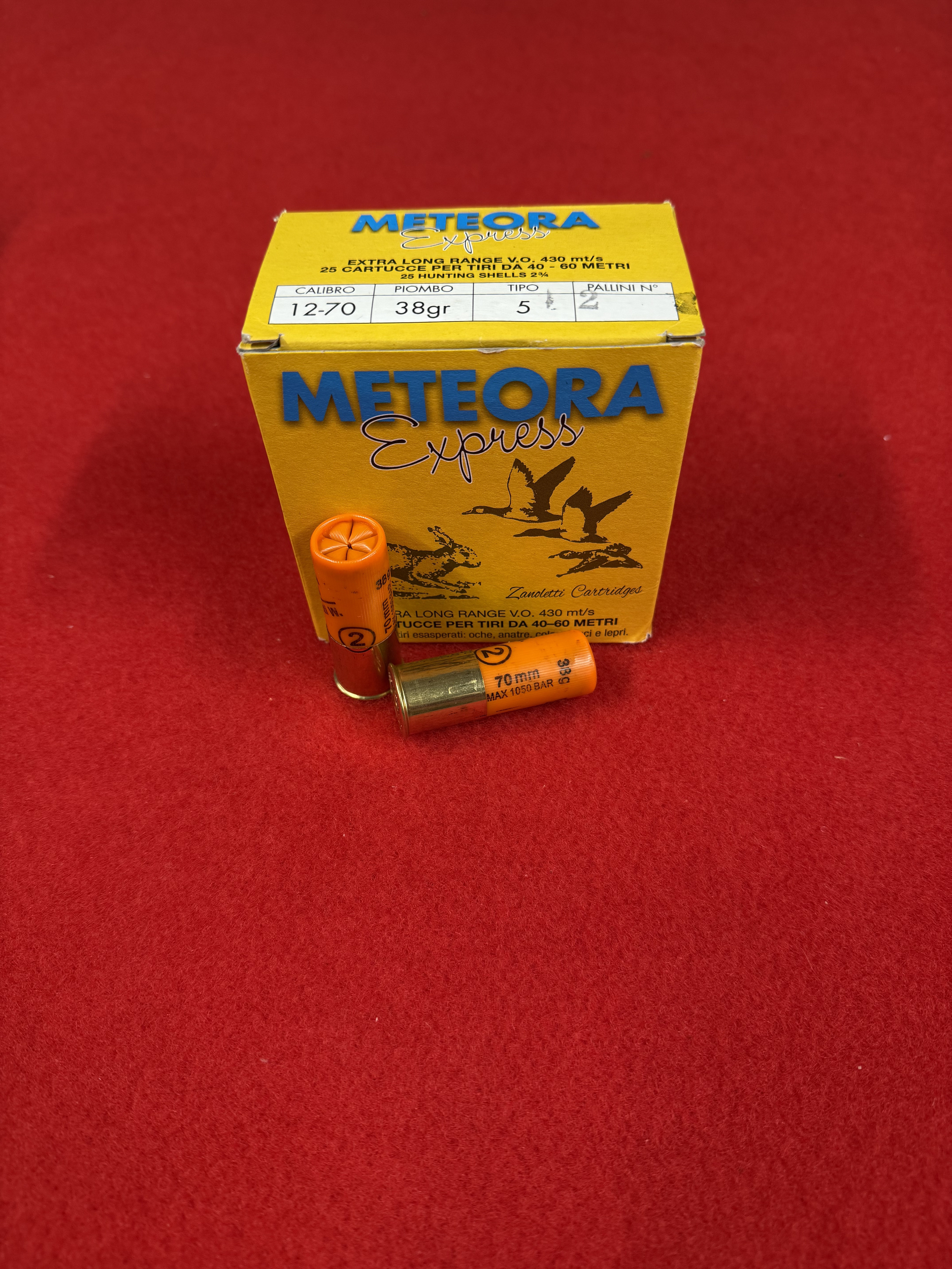 Cal.12 Meteora Express 38gr (Boîte 25)